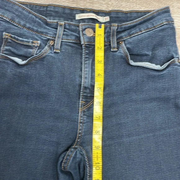 Levi’s Classic Mid Rise Skinny Denim Jeans 27 - Picture 9 of 16